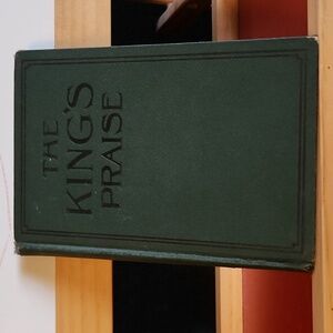 Vintage The Kings Praises  Hardcover Hymnal Book Early 1900s